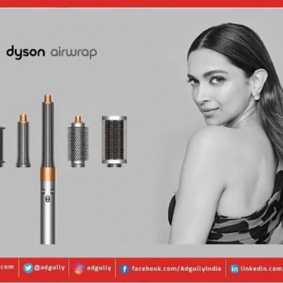 Dyson Men’s Multi-Attachment Styler in Gray and Rose Gold - Picture 3 of 13